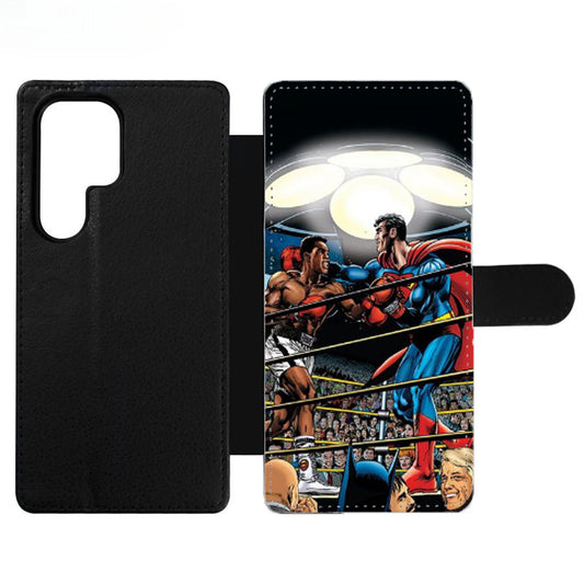 SUPERMAN VS MUHAMMAD ALI Wallet Samsung Case