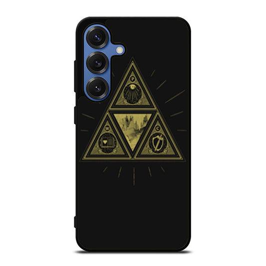 Sacred Triforce Power Wisdom Courage Legend of Zelda Samsung S25 Ultra Case
