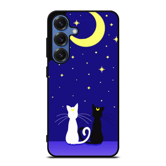 Sailor Moon Luna Artemis Cat Samsung S25 Ultra Case