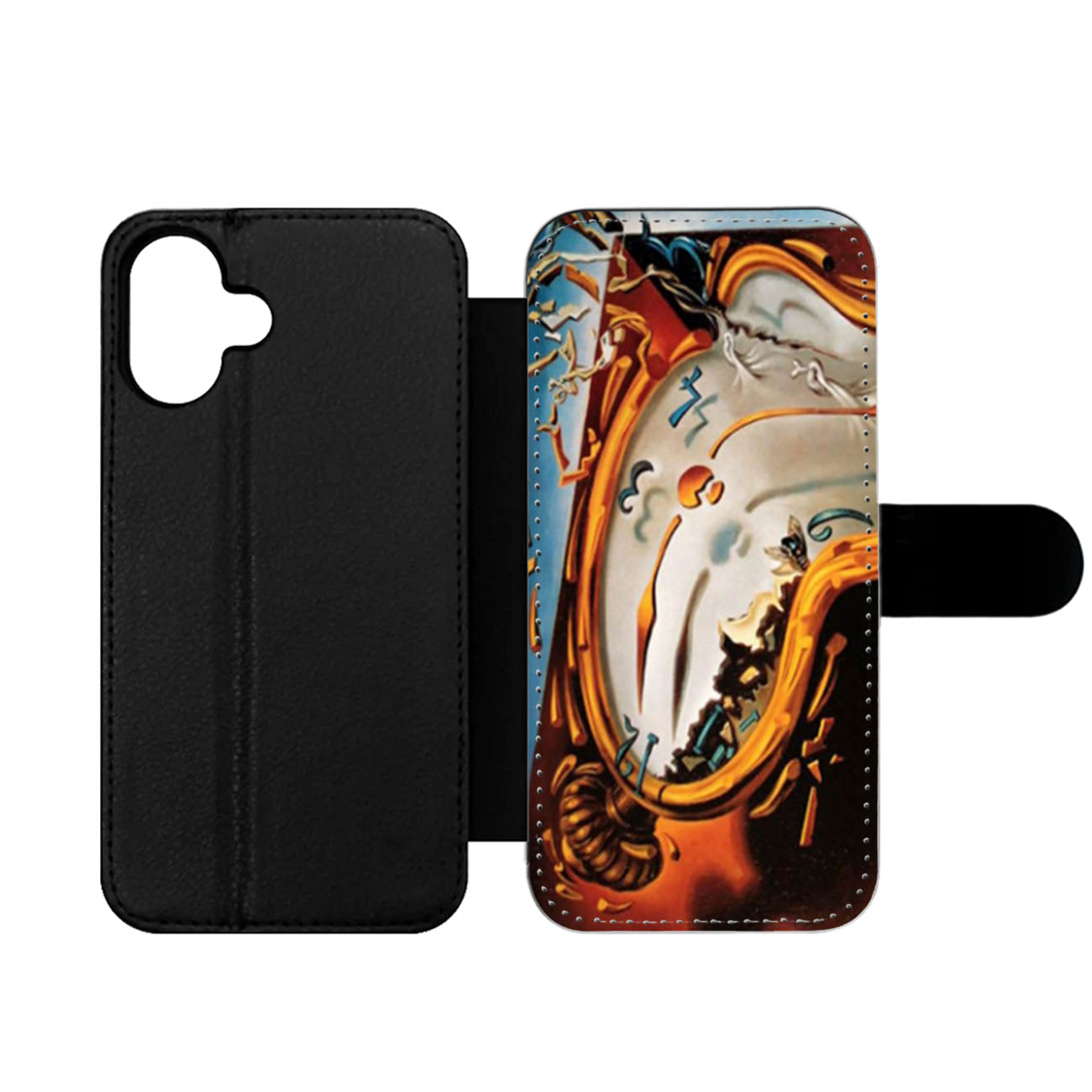Salvador Dali Melting Clock Persistence of Memory Wallet iPhone Case
