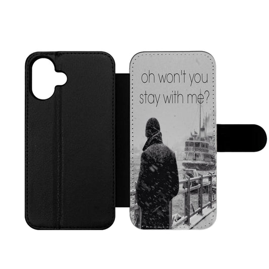 Sam Smith quotes Wallet iPhone Case