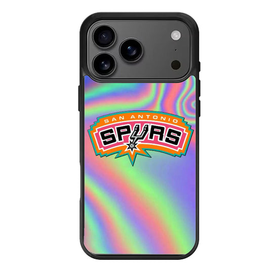 San Antonio Spurs Holographic iPhone 17 Pro Max Case
