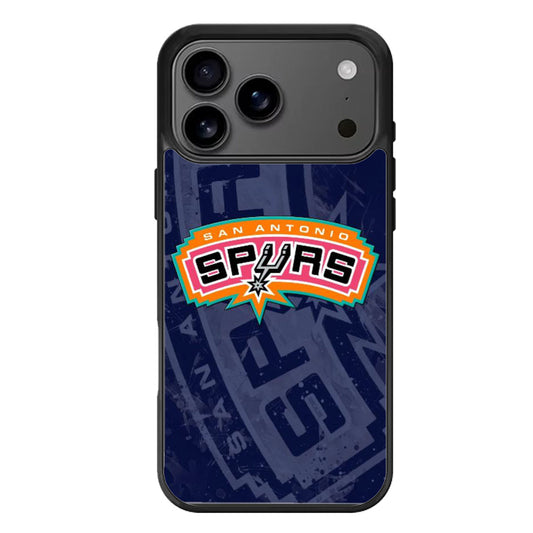 San Antonio Spurs Wallpaper iPhone 17 Pro Max Case