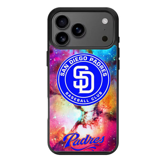 San Diego Padres Galaxy iPhone 17 Pro Max Case