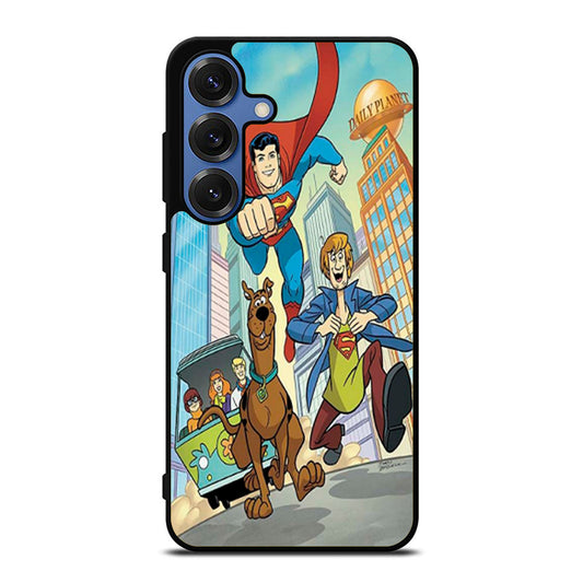 Scooby doo and superman Samsung S25 Ultra Case