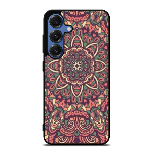 Seamless Mandala Flower Indian Bali Tribal Samsung S25 Ultra Case