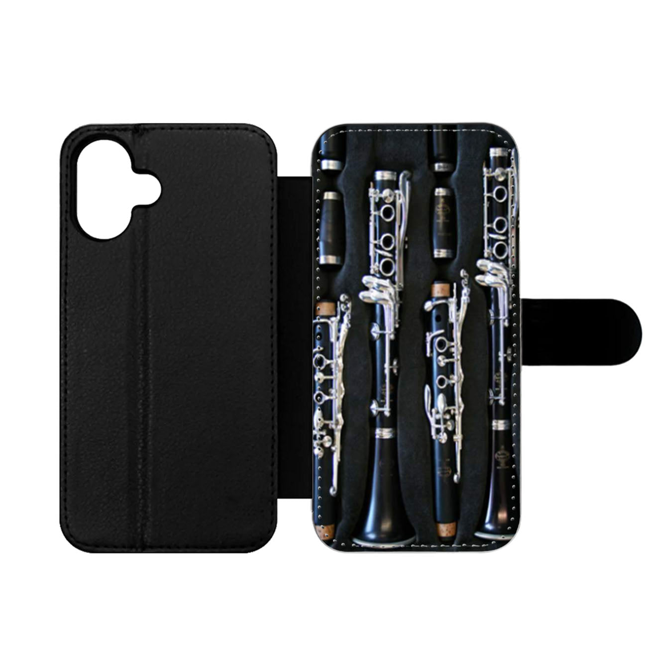 Set Clarinets Wallet iPhone Case