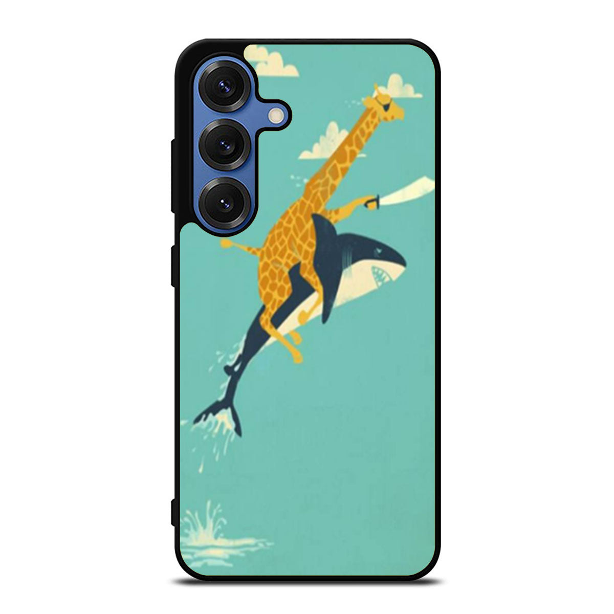 Shark and Giraffe Samsung S25 Ultra Case