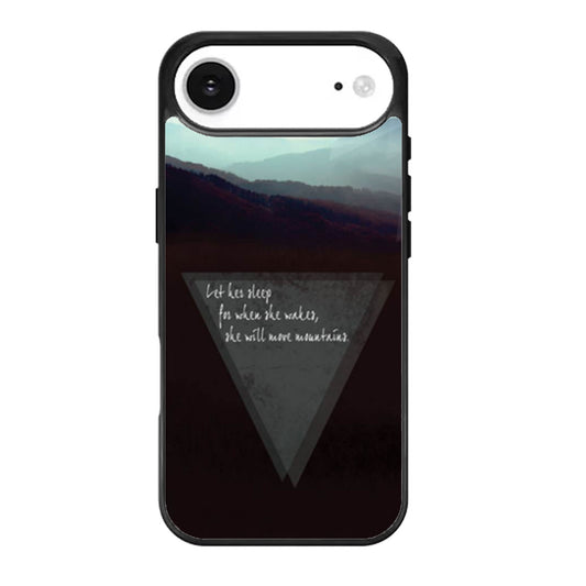 She Will Move Mountains iPhone Air Case