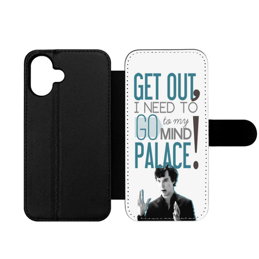 Sherlock Holmes Quotes Wallet iPhone Case