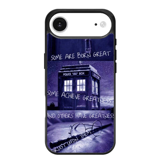 Sherlock Holmes Tardis Police Box Harry Potter Quotes iPhone Air Case