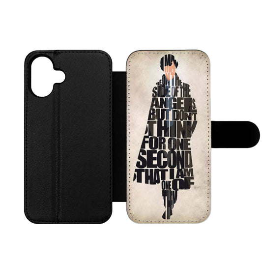 Sherlock Holmes Wallet iPhone Case