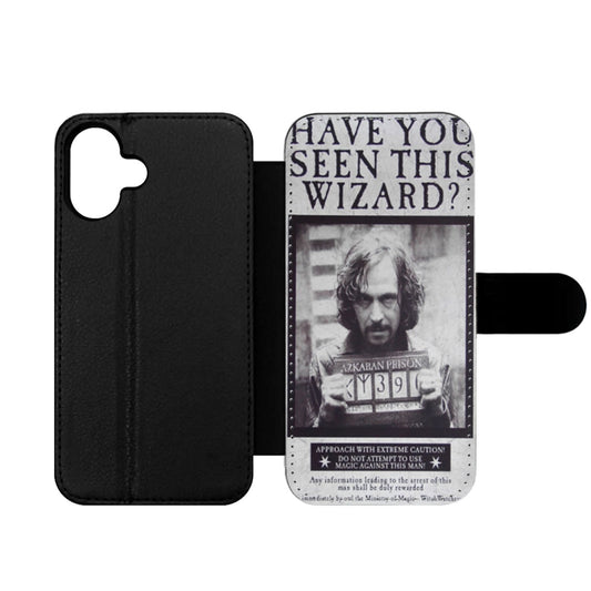 Sirius Black Wanted Poster Wallet iPhone Case