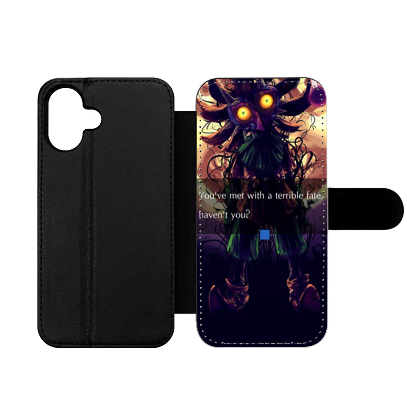 Skull Kid Legend of Zelda Wallet iPhone Case