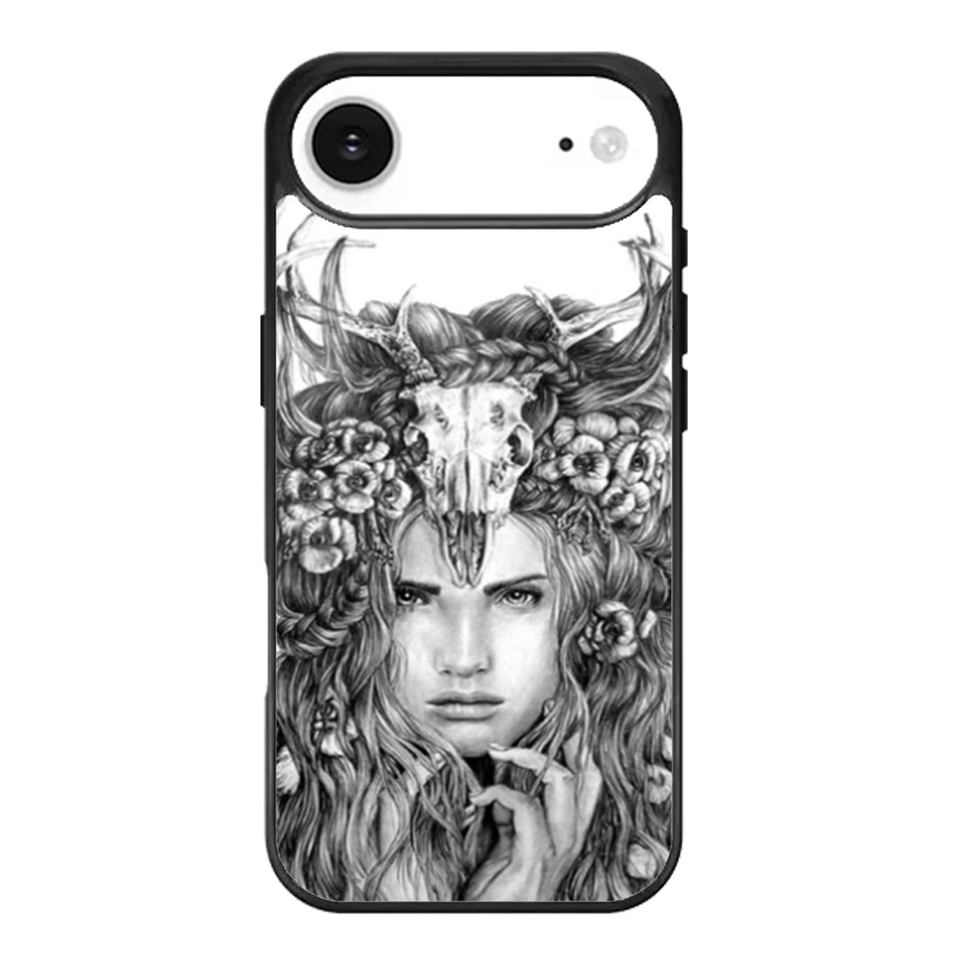 Skull Woman Art Printing iPhone Air Case