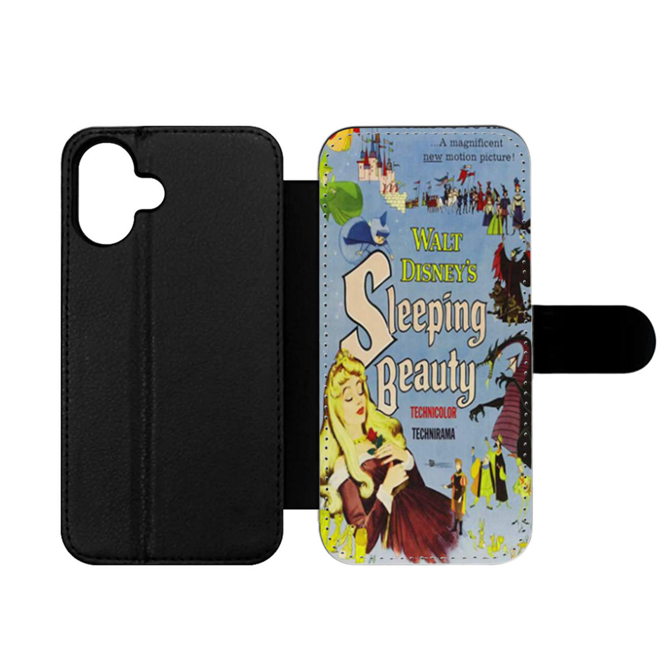 Sleeping Beauty Inspired Disney Poster Wallet iPhone Case
