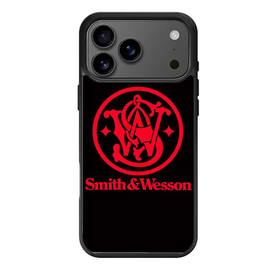 Smith Wesson Red iPhone 17 Pro Max Case