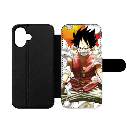 Smokey Luffy One Piece Wallet iPhone Case