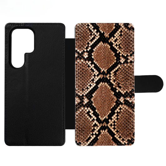 Snake Skin Wallet Samsung Case