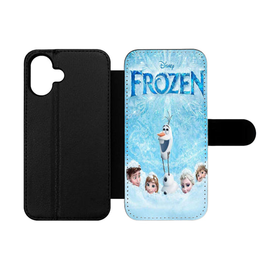 Snow Disney Frozen Wallet iPhone Case