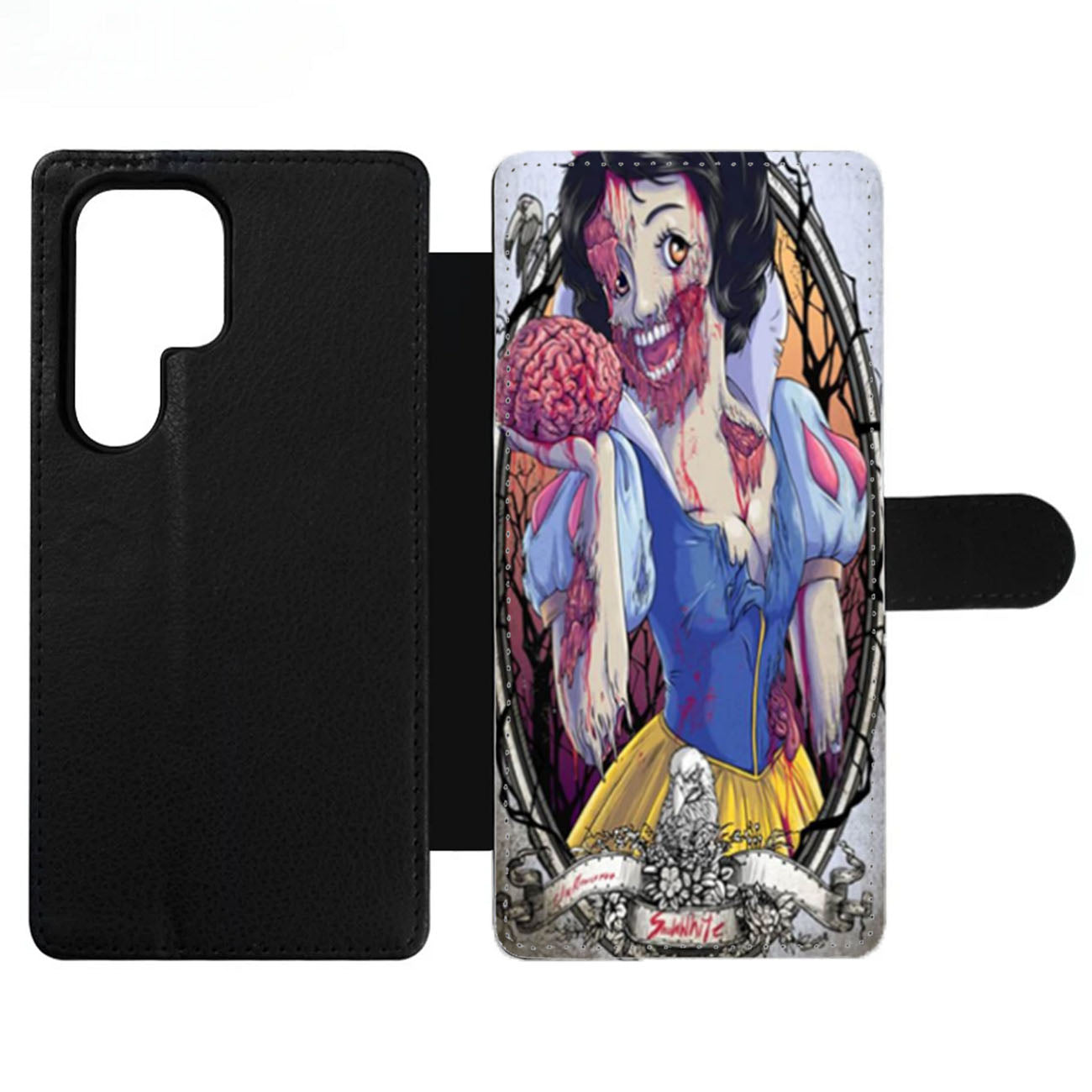Snow White Zombie Wallet Samsung Case