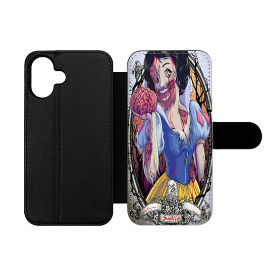 Snow White Zombie Wallet iPhone Case