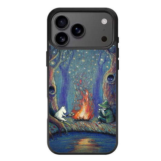 Snufkin and Moomins Night iPhone 17 Pro Max Case