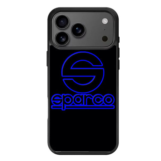 Sparco Logo Black iPhone 17 Pro Max Case