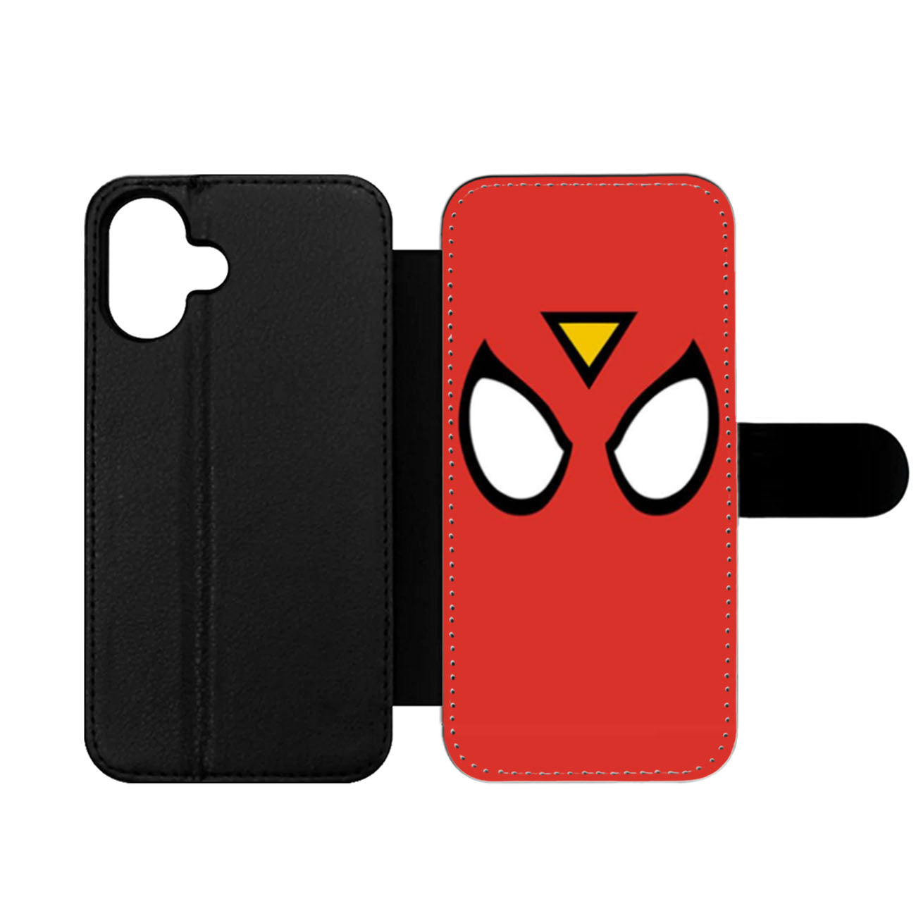 Spider Woman Mask Wallet iPhone Case