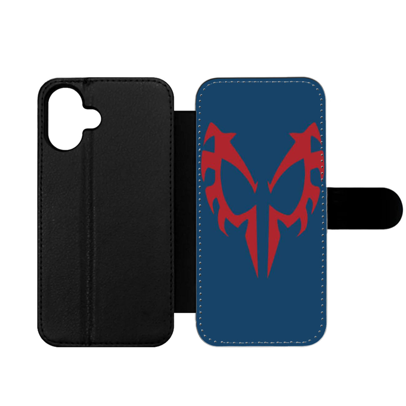 Spiderman 2099 Mask Wallet iPhone Case