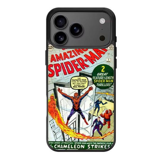 Spiderman Comic iPhone 17 Pro Max Case