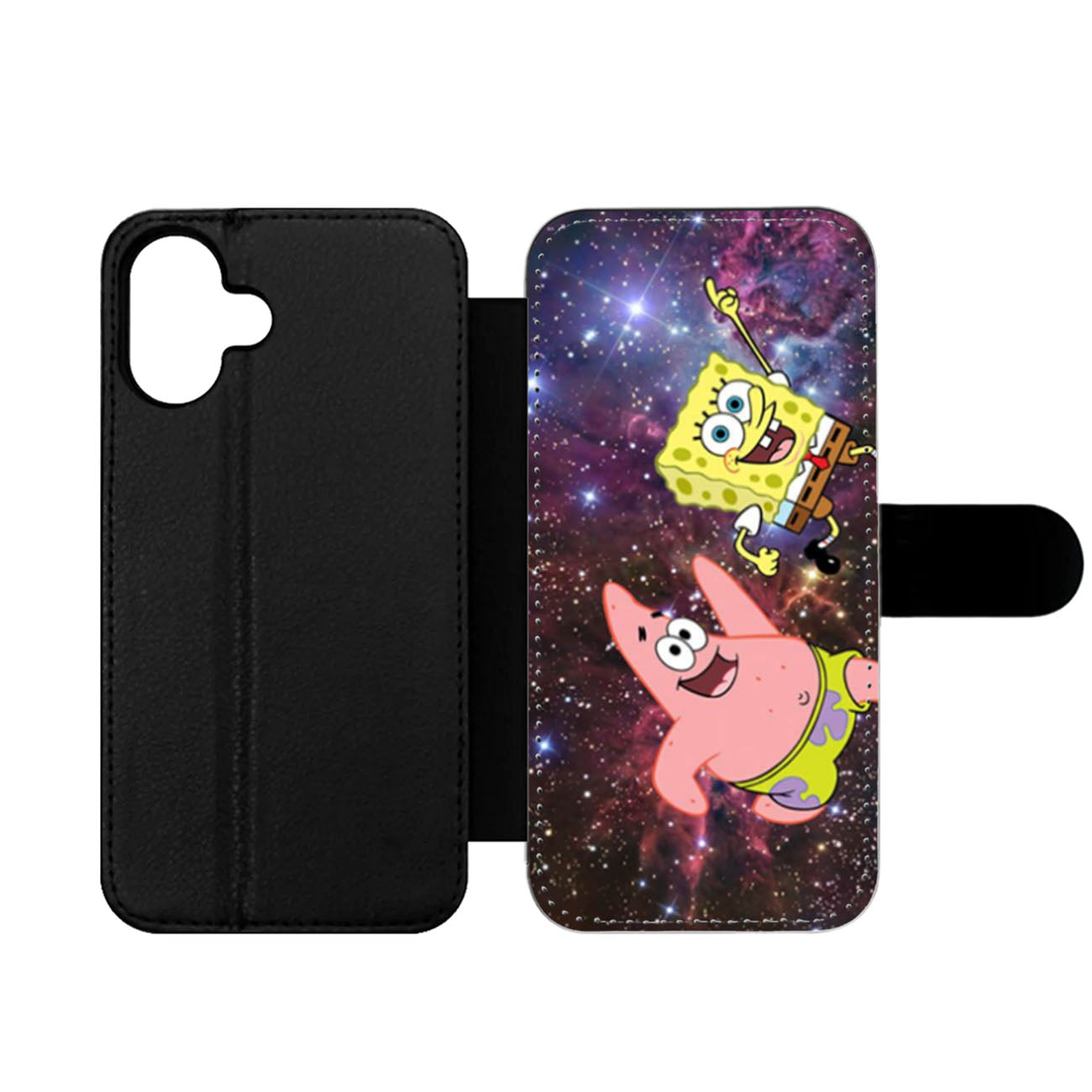 Spongebob Nebula Fox Wallet iPhone Case