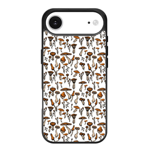 Stacked Mushrooms Pattern iPhone Air Case