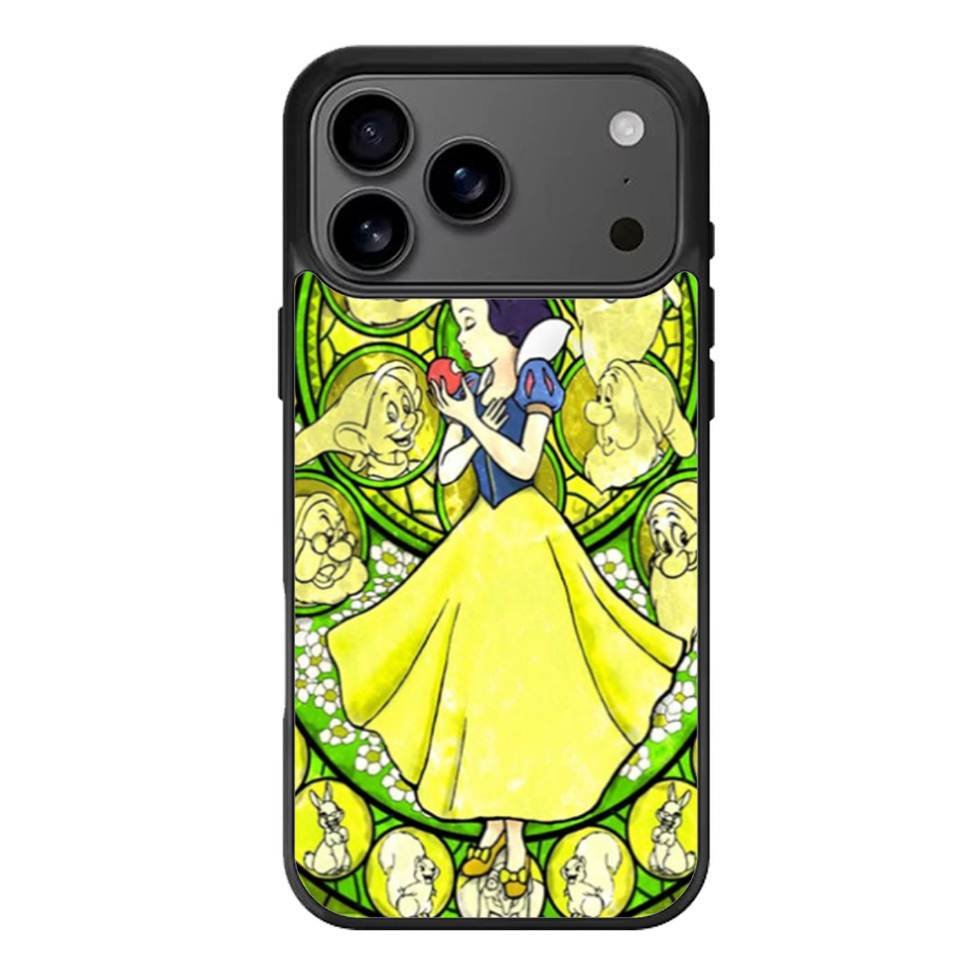 Stained Glass Snow White iPhone 17 Pro Max Case