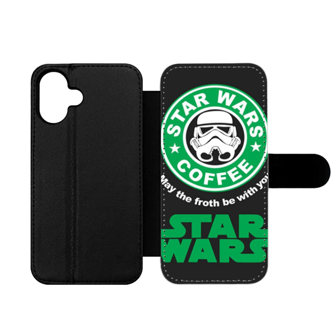 Star Wars Coffee Wallet iPhone Case
