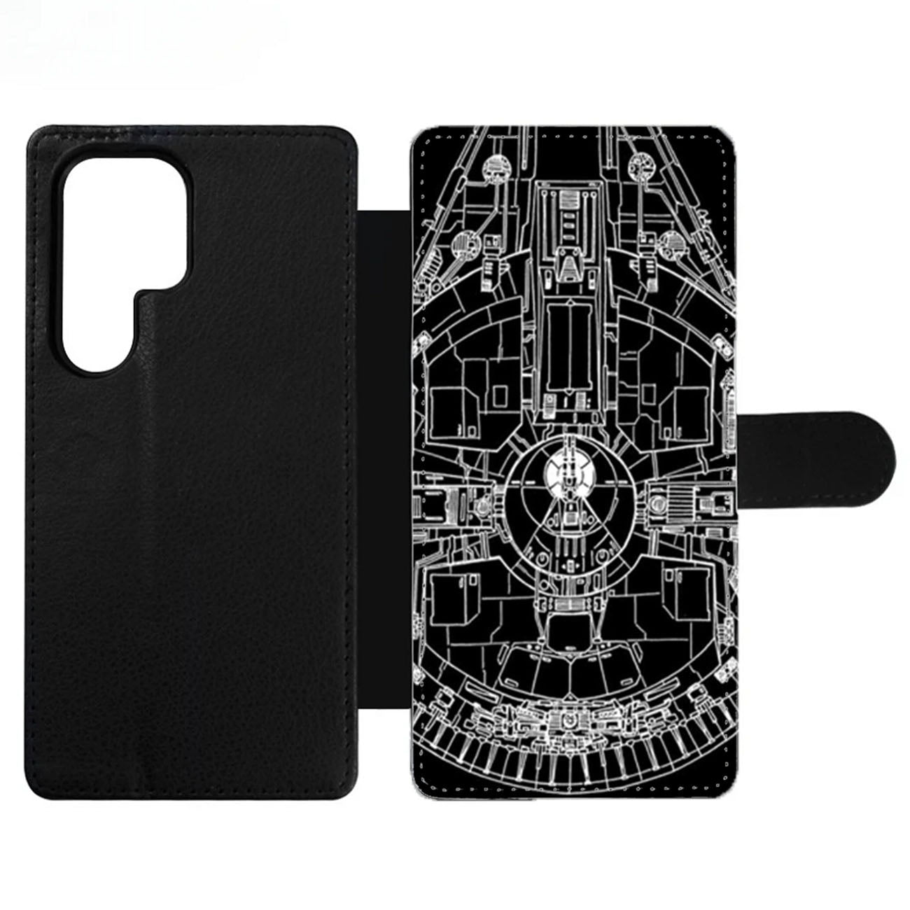 Star Wars Millenium Wallet Samsung Case