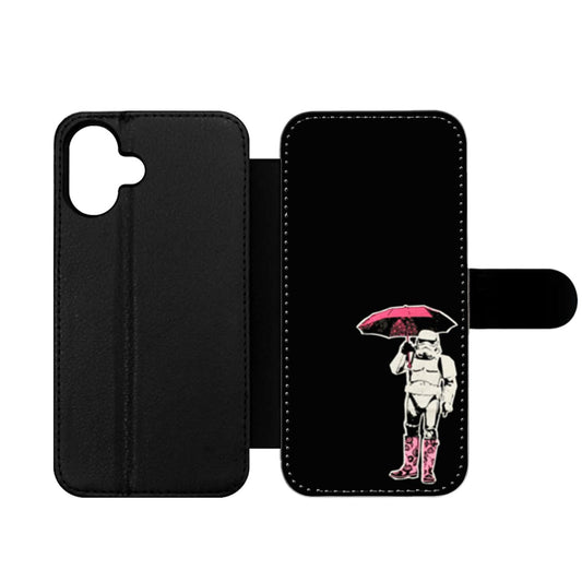 Star Wars Stormtrooper Umbrella Wallet iPhone Case