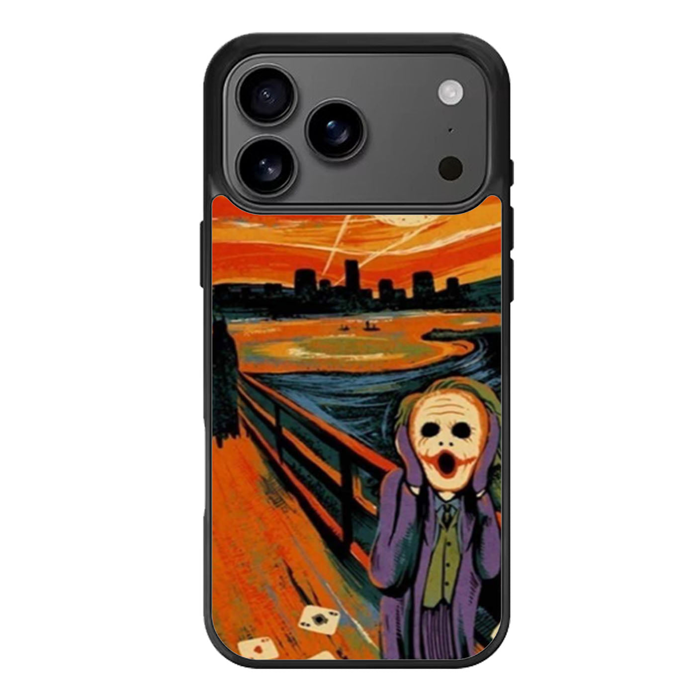 Starry Night Batman Joker iPhone 17 Pro Max Case