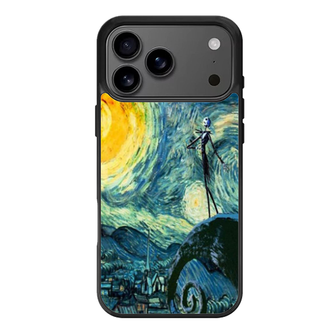 Starry Night Nightmare Before Christmas iPhone 17 Pro Max Case