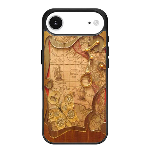 Steampunk Book Cover iPhone Air Case