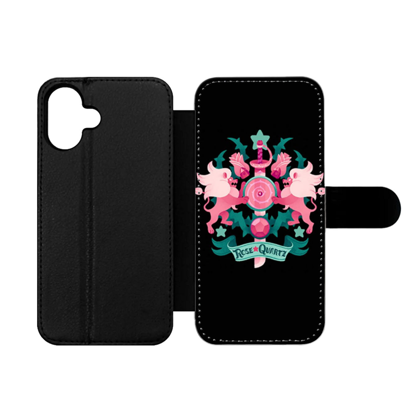 Steven Universe Rose Quartz Lion Wallet iPhone Case