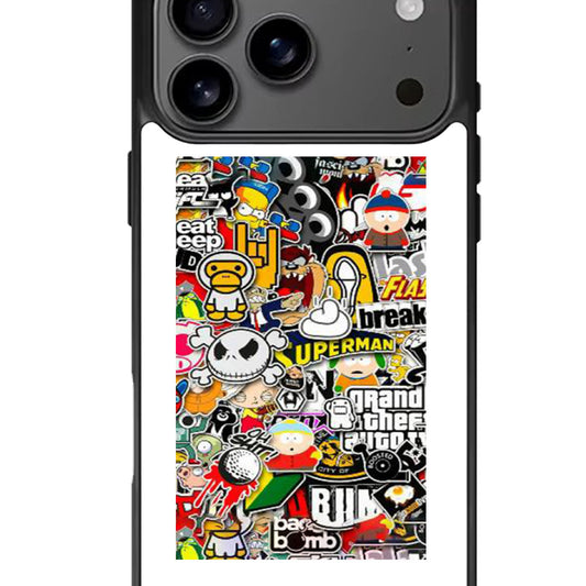 Sticker iPhone 17 Pro Max Case