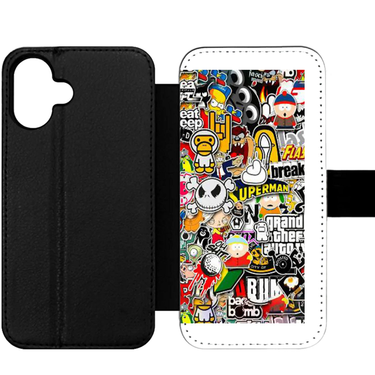 Sticker Wallet iPhone Case