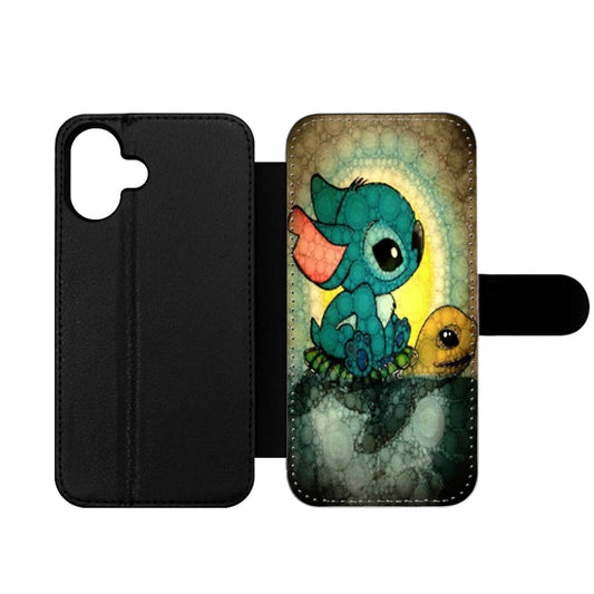 Stitch Stained Glass Wallet iPhone Case