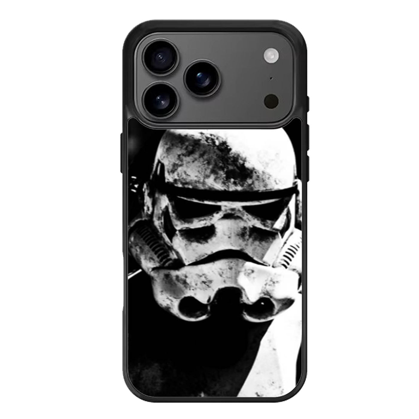 Stromtrooper Black White iPhone 17 Pro Max Case