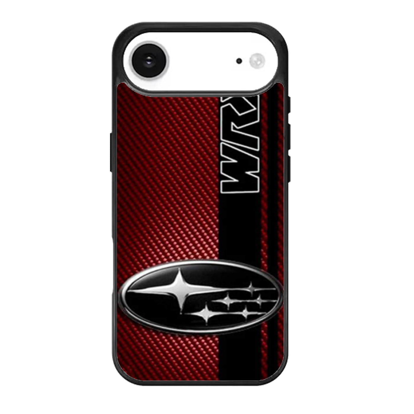 Subaru WRX Logo On A Field Of Simulated Red iPhone Air Case