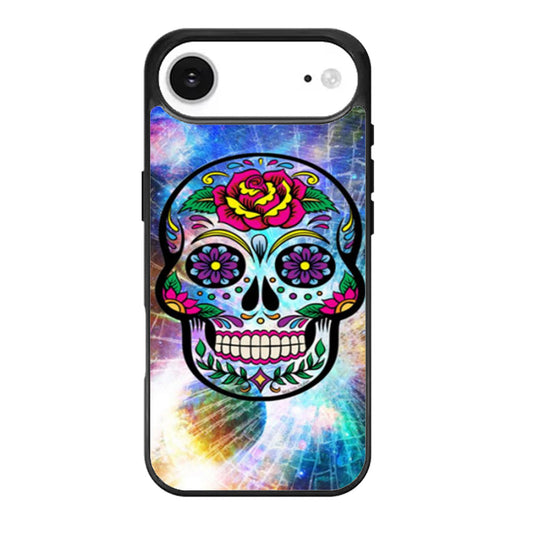 Sugar Skull Colorful Crack Out iPhone Air Case