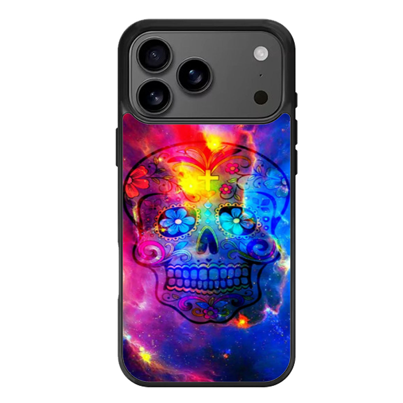 Sugar Skull Day of the Dead iPhone 17 Pro Max Case
