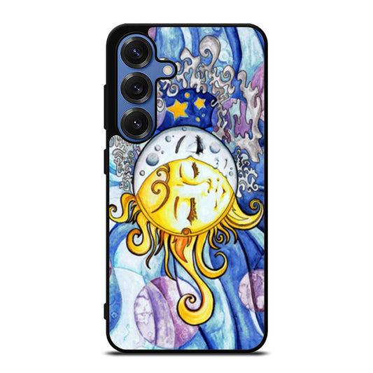 Sun and Moon Art Painting Cute Sky Tumblr Samsung S25 Ultra Case