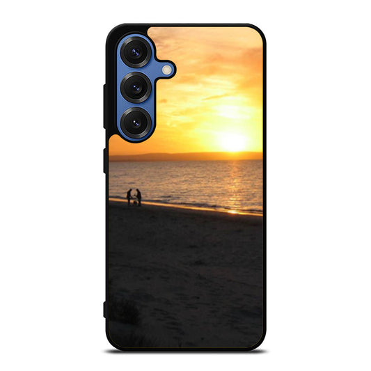 Sunset On The Beach Samsung S25 Ultra Case